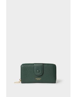 Osprey The Core Medium Leather Popper Matinee Purse - Green