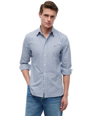 Tommy Hilfiger Heritage Oxford Check Shirt - Blue