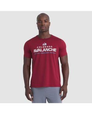 Fanatics Colorado Avalanche Authentic Pro Rink Tech T-shirt - Red
