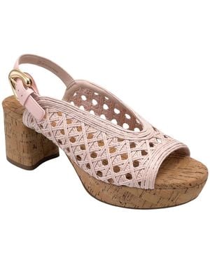 Aerosoles Cornelia Platform Sandals - Pink