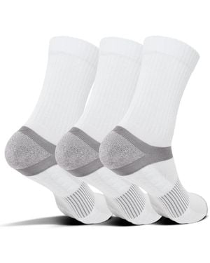 Sof Sole Cotton-blend Crew Socks From Finish Line - White