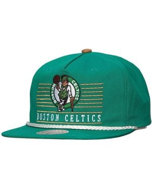 Mitchell & Ness Boston Celtics Ascend Deadstock Snapback Hat - Green