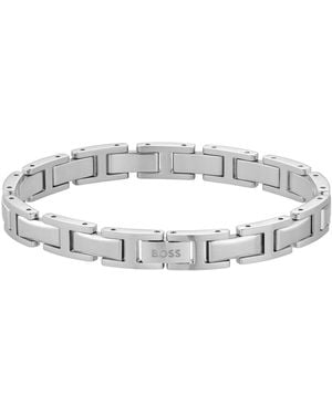 BOSS Men Nolan Stainless Steel Bracelet - Metallic