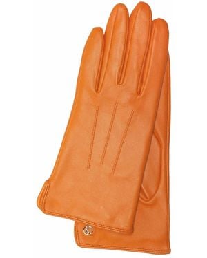 KESSLER Premium Lambskin Leather Glove "carla" - Orange