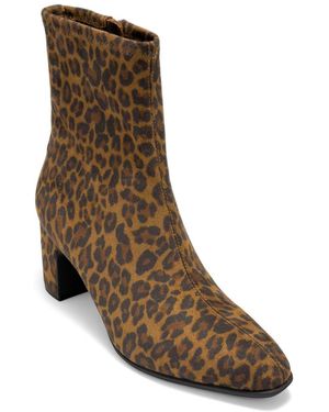 Aerosoles Minnie Block Heel Dress Booties - Brown