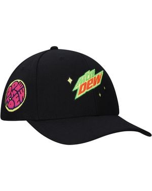 Lids Mountain Dew The Dew Neon Adjustable Hat - Black