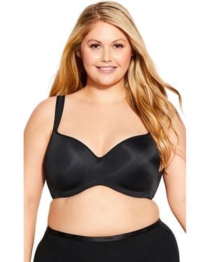 Avenue Basic Balconette Bra - Black