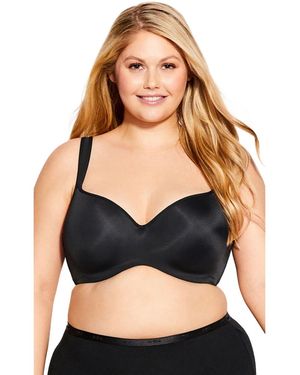 Avenue Basic Balconette Bra - Black