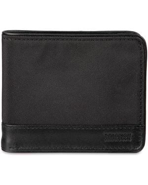 Kenneth Cole Rfid Extra Capacity Slim Fold Wallet - Black
