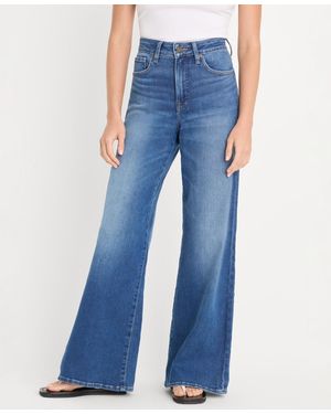 GOOD AMERICAN Soft Tech High-rise Jeans - Blue