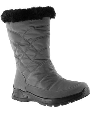 Easy Street Easy Dry By Cuddle Waterproof Boots - Gray