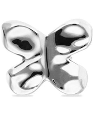 Uno De 50 Sterling Butterfly Metal Alloy Ring - White