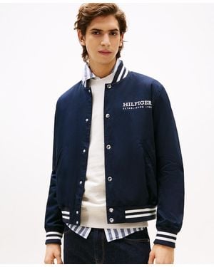 Tommy Hilfiger Americana Varsity Jacket - Blue