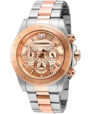 TechnoMarine Tm-219007 Manta Quartz Chronograph Dial Watch - Gray