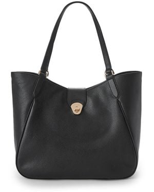 Brahmin Aliza Basel Magnetic Snap Large Tote Bag - Black