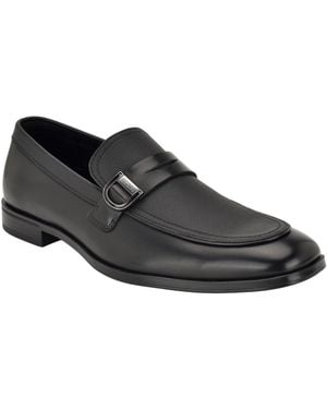 Guess Hiljon Square-toe Loafers - Black