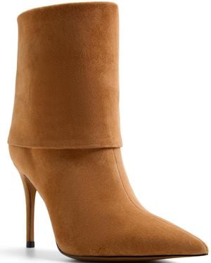 ALDO Esmee Cuff Slip-on Dress Booties - Brown