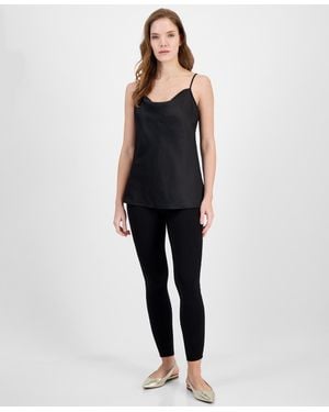 Tahari Rhinestone Fitted Pull-on leggings - Blue