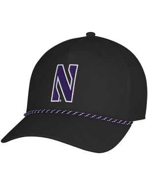 Under Armour Northwestern Wildcats Sideline Drive Rope Adjustable Hat - Black