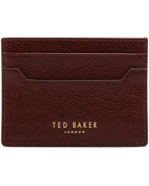 Ted Baker Pebble Leather Wallet - Brown