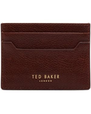 Ted Baker Pebble Leather Wallet - Brown