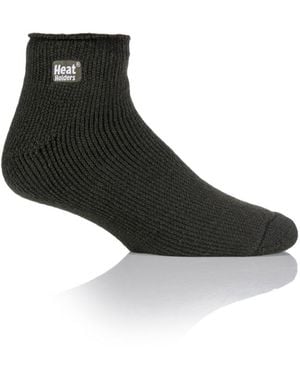 Heat Holders Solid Ankle Sock - Black