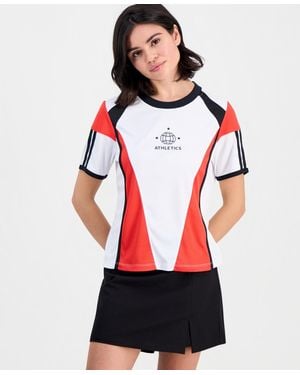 BarIII Sporty Colorblocked T-shirt - Red