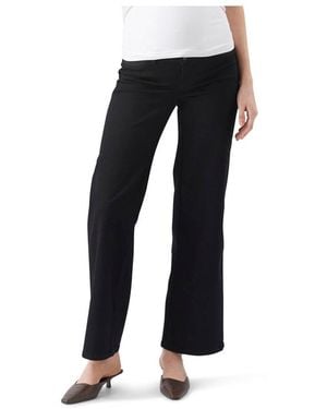 Ripe Maternity Maternity Kyle Wide Leg Jean - Black