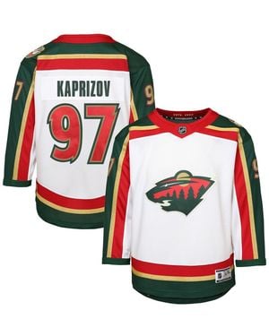 Outerstuff Big Boys And Girls Kirill Kaprizov Minnesota Wild 25th Anniversary Replica Player Jersey - Red