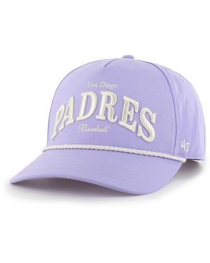 '47 San Diego Padres Gelato Hitch Rope Adjustable Hat - Purple