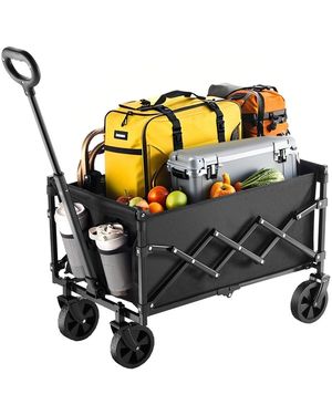 SUGIFT Sugfit Heavy-duty Collapsible Utility Wagon - Black