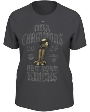 Nike San Antonio Spurs 2026 Nba Champions Locker Room T-shirt - Black