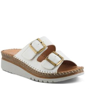 Spring Step Minisia Wedge - White