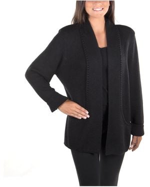Simply Natural Linda 2 Alpaca Sweater - Black