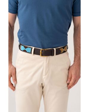 Koy Clothing Maasai Beaded Belt - Blue