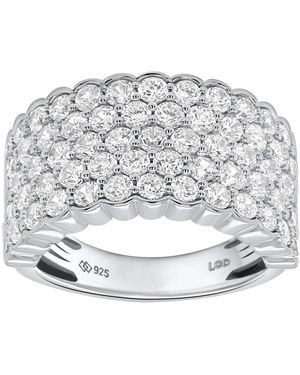 Forever Grown Diamonds Lab-grown Diamond Ring (3.ct. T.w. - White