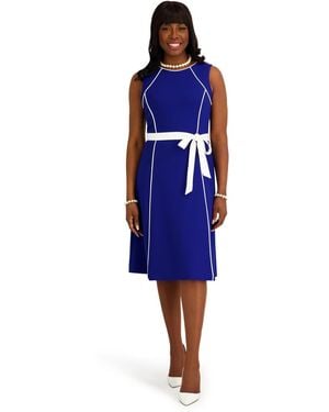 Kasper Contrast Seam - Blue