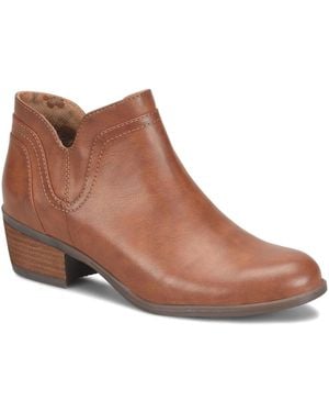 b.ø.c. Boc Lena Zipper Bootie - Brown