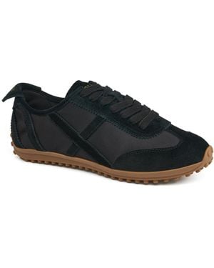 J/Slides Emily Suede Sneaker - Black