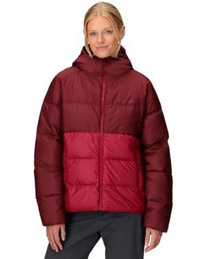 Marmot Guides Big-baffled Puffer Hooded Jacket - Red