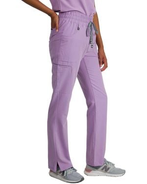 Medgear Sydney Flare Scrub Pants - Purple