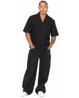 Saint Morta Amplus Infernal Rinse Jeans - Black