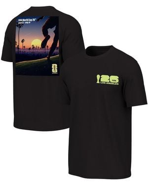 Outerstuff 2026 Fifa World Cup Los Angeles Host City Poster Graphic T-shirt - Black
