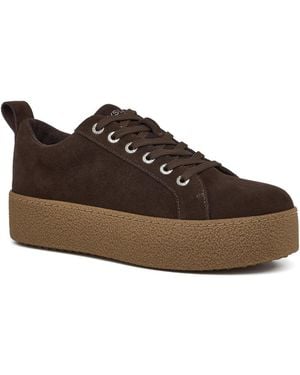 J/Slides Victor Suede Sneaker - Brown