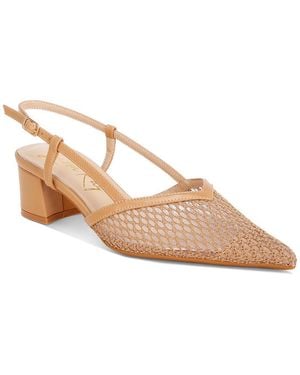 LONDON RAG Minelli Sheer Slingback Heels - Pink
