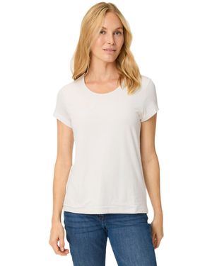 Olsen Cap Sleeve T-shirt - White