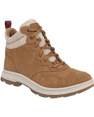 Ryka Bismark Lace-up Short Booties - Brown