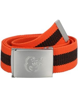 Eagles Wings Baltimore Orioles Fabric Belt - Red