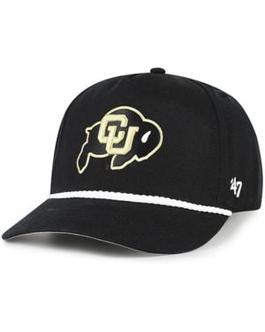 '47 Colorado Buffaloes Rope Hitch Adjustable Hat - Black
