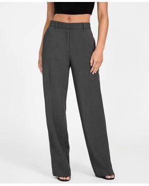 Guess Joandra Perfect Wide Leg Pants - Gray